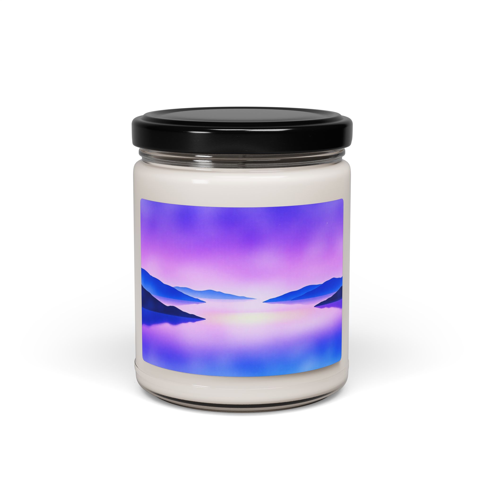 Tranquil Sunset Scented Soy Candle - 9oz Aromatherapy for Relaxation & Serenity - Image 2